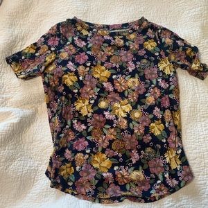 Loft Floral Short Sleeved Shirt